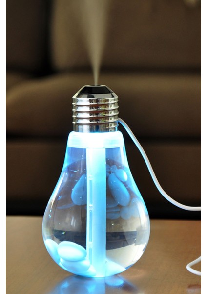 LED Işıklı Ampül Hava Nemlendirici Buhar Makinası Humidifier fırsatları