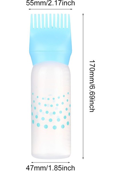 Taraklı Saç Boyama Şişesi Silikon Saç Boyama Yıkama Bakım Yapma Tüpü Pratik 1 Adet fiyatları