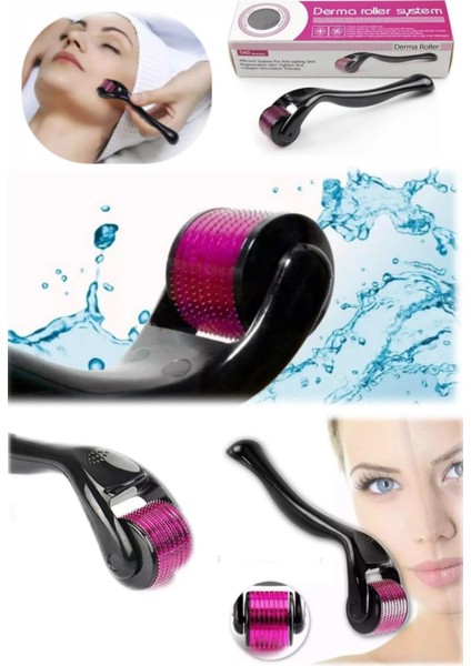 Titanyum Uçlu 540 Iğneli Derma Roller 0.5 mm Iğne