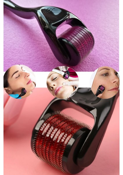Titanyum Uçlu 540 Iğneli Derma Roller 0.5 mm Iğne modelleri