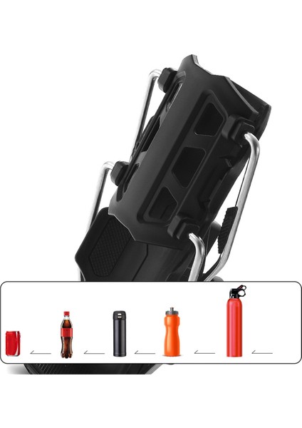 Evrensel Bisiklet Motosiklet Su Şişesi Tutucu Ayarlanabilir Gidona Monte Bardak Kafesi Yol Bisikleti, Adv Motosikletler Için (Yurt Dışından) fırsatları