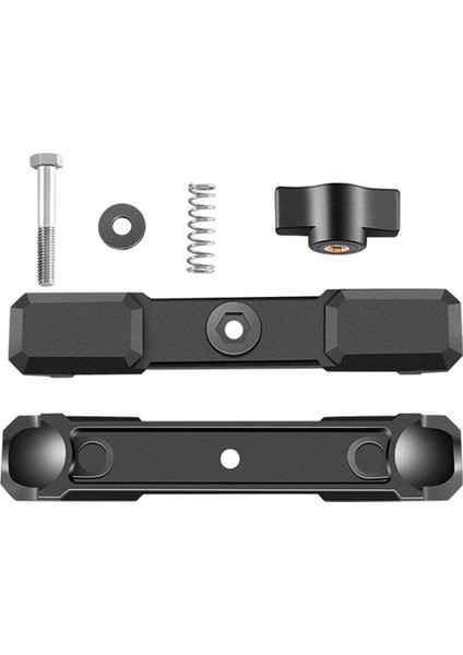 Alüminyum Alaşımlı 15CM Ram Montajlı Çift Soket Kolu 1 Inçlik Bilyalı Montaj Tabanı Hafif ve Dayanıklı Motosiklet Telefon Montajı (Yurt Dışından)