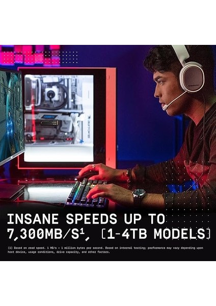 SN850X Nvme SSD 4 Tb Dahili SSD (Oyun Depolama, Pcıe Gen4 Teknolojisi, 7.300 Mb/s Okuma, 6.600 Mb/s Yazma), Siyah fiyatları