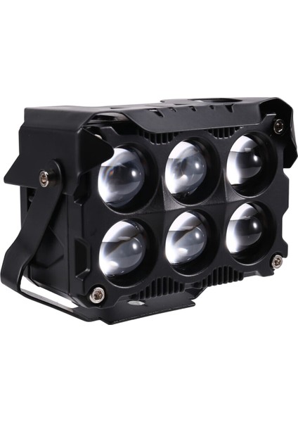 Motosiklet 6 Lensli Spot Işığı Çalışan Sis Farları Projektör Far (Yurt Dışından) fiyatları