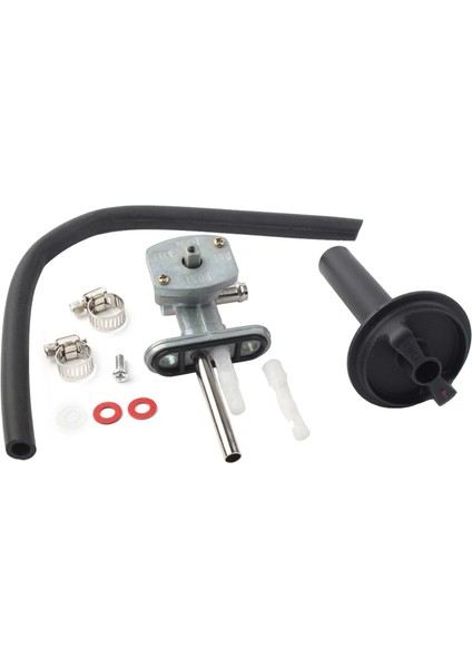 Kawasaki Prairie 400 KVF400 1999 2000 2001 2002 51023-1254 51023-1317 Için Motosiklet Yakıt Vanası Musluğu ve Kol Vidası (Yurt Dışından)