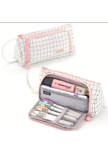 Angoo Çok Fonksiyonlu Geniş Kapasiteli Kanvas Kalemlik modelleri