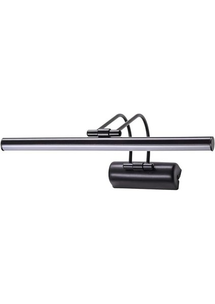 Geldi Ayna Üstü LED Banyo Aplik Duvar Ayna Resim Tablo 6W Gün Işığı LED Banyo Apliği Flüt LED Aplik (Siyah)