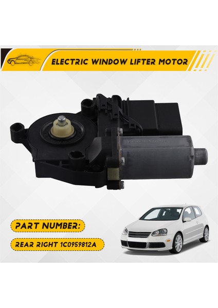 Vw Golf 4 R32 Mk4 Bora Jetta 2002-2009 Arka Sağ Için Elektrikli Cam Kaldırma Motoru Cam Regülatörü Aktüatörü 1C0959812A (Yurt Dışından) fırsatları