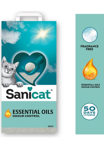 Essential Oils Yasemin Kokulu Kedi Kumu 10 kg