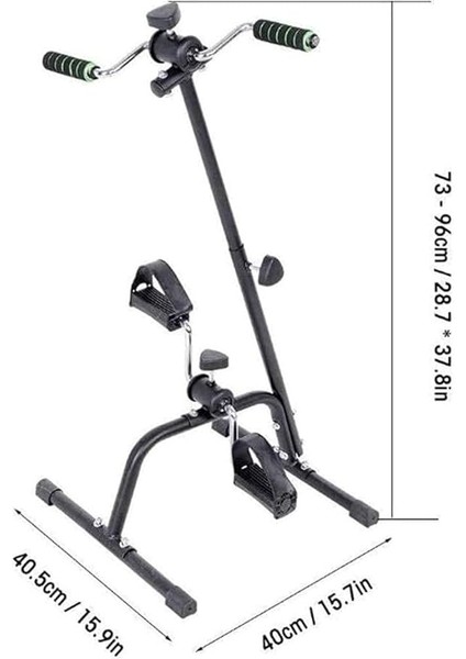 Ayarlanabilir Medikal Mini Egzersiz Bisikleti – Çift Pedallı El ve Ayak Kondisyon Bisikleti Cks-75 fırsatları