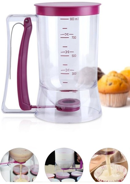 Hamur Dağıtıcı - Krep Makinesi - Pancake Makinesi Manuel Pancake Dağıtıcı Pratik modelleri