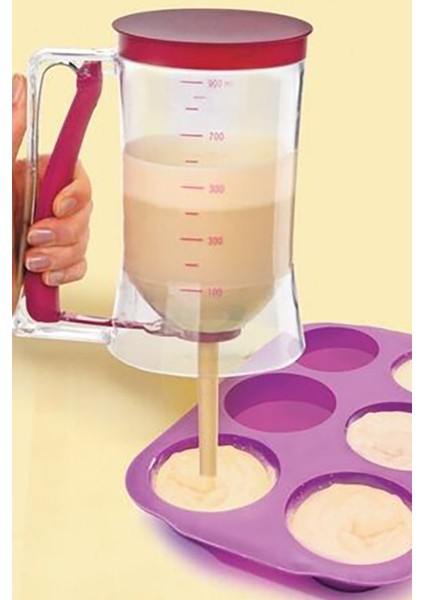 Hamur Dağıtıcı - Krep Makinesi - Pancake Makinesi Manuel Pancake Dağıtıcı Pratik indirimleri