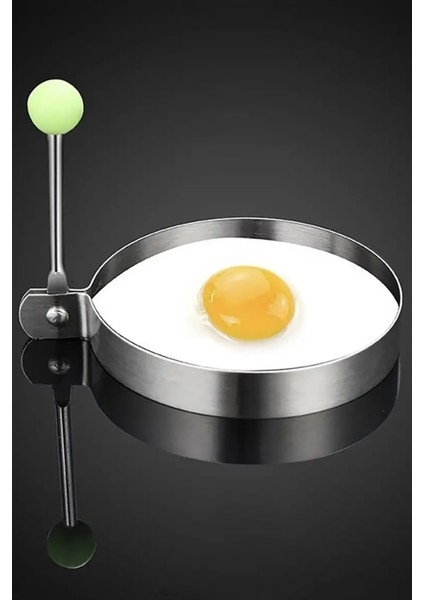 1 Adet Yumurta Pişirme Kalıbı Yuvarlak Yumurta Kalıbı Pratik Paslanmaz Mutfak Kalıbı Yuvarlak indirimleri