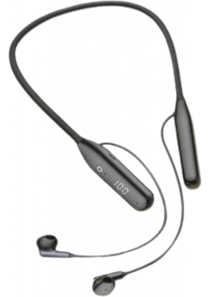 100 Saat Kablolu Boyun Askılı Dijital Göstergeli Bluetooth Kulaklık modelleri