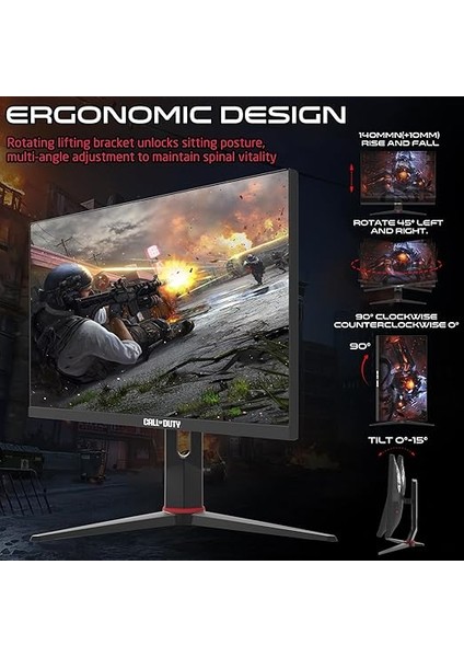 Call Of Duty 27" Fhd 180Hz, 0,5ms, Pivot, Fast Ips, Hdr Ready, HDMI 2.1, Ps5 Uyumlu Siyah Oyuncu Monitörü fiyatları