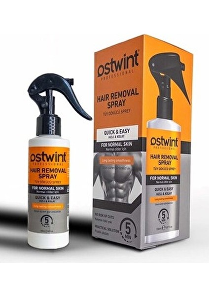 Tüy Dökücü Sprey 150 ml Normal Ciltler İçin Uzun Süreli Pürüzsüzlük