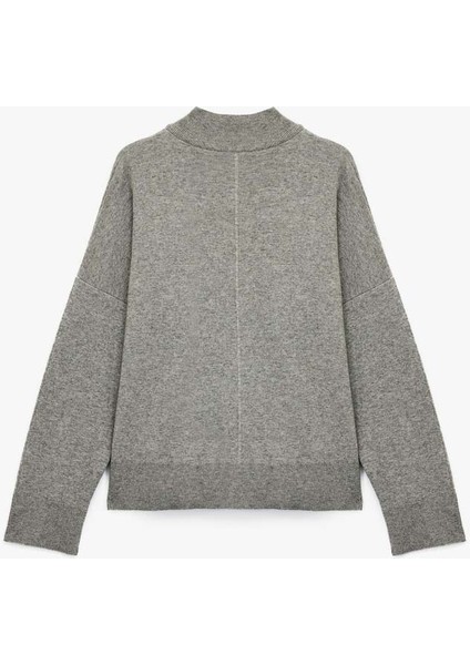 Antrasit Kadın Kazak 6WAK90212HT indirimleri