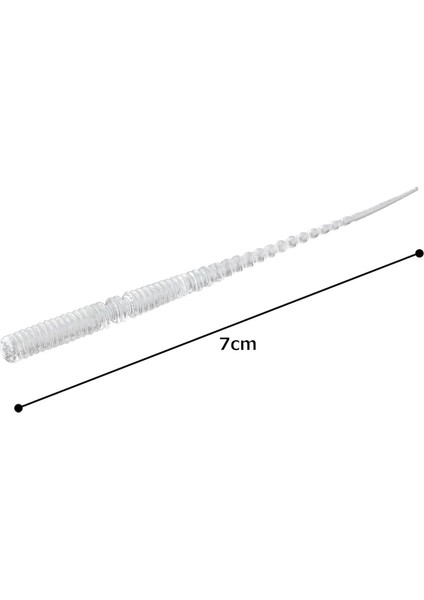 Craft Paraworm Pw-Ajıpın 3.0" #058 Clear Glow Flakes fırsatları