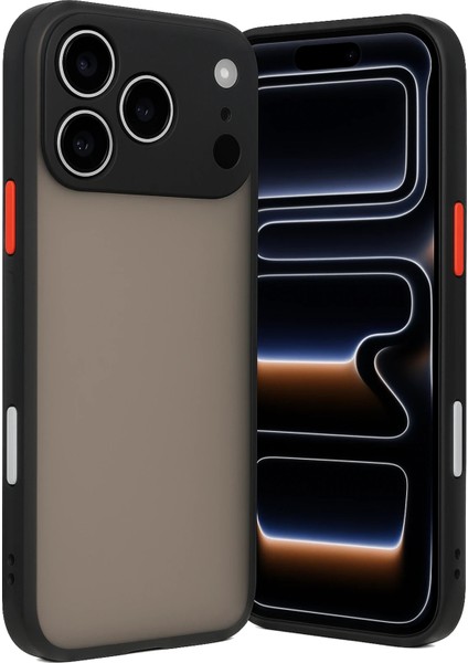 Drnds Newface Iphone 17 Pro Kılıf Montreal Silikon Kapak - Siyah