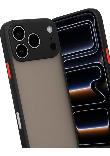 Drnds Newface Iphone 17 Pro Kılıf Montreal Silikon Kapak - Siyah modelleri