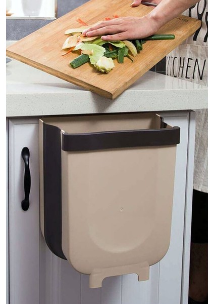 Pratik Katlanabilir Askılı Mutfak, Karavan, Araba Çöp Kovası 9 Lt. modelleri