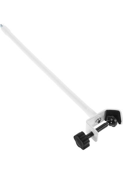 Canlı Parantez Mikrofon Sahipleri Telefon Braketi Uzatma Çubuğu Giya Standı Esnek Stand Mikrofon Boynu Mikrofon Uzatılabilir Bükülebilir Metal Beyaz
