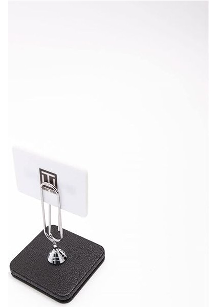 Office Deri Not Tutucu Krom Detaylı