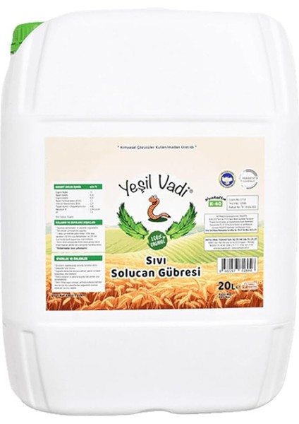 Solucan Gübresi 20 Litre