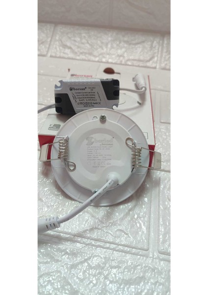 Ekim Aydınlatma Borsan 3W Yuvarlak Sıva Altı Slim LED Armatür Günışığı fiyatları