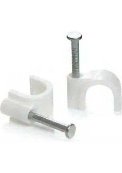 Ekim Aydınlatma Göçmen Çelik Çivili Kablo Kroşe No: 2 ( 100 Adet ) 2X16 modelleri