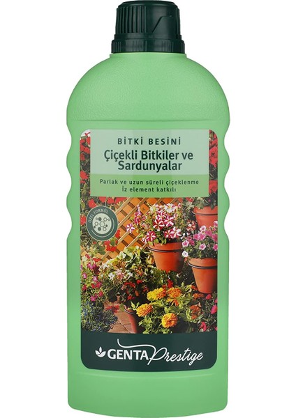 Prestige Çiçekli Bitkiler ve Sardunyalar Için Sıvı Bitki Besini Sıvı Gübre 500 ml