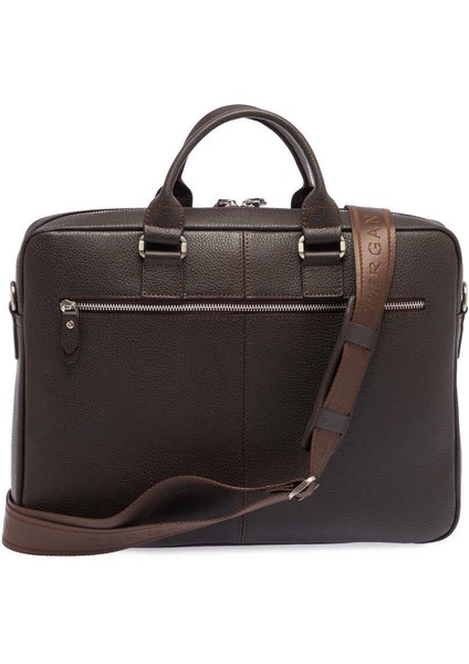 Kahve Hakiki Deri Erkek Evrak Çantası - S1EV00021476-A42