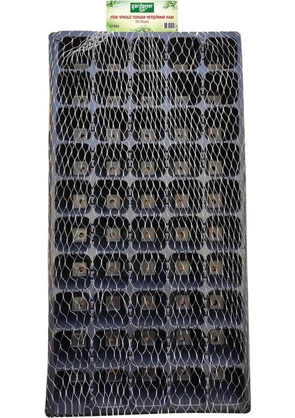 10501 Fide Viyolü Tohum Yetiştirme Kabı 5 x 50 Gözlü modelleri