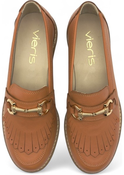 Cortessa Taba Hakiki Deri Kadın Loafer fırsatları