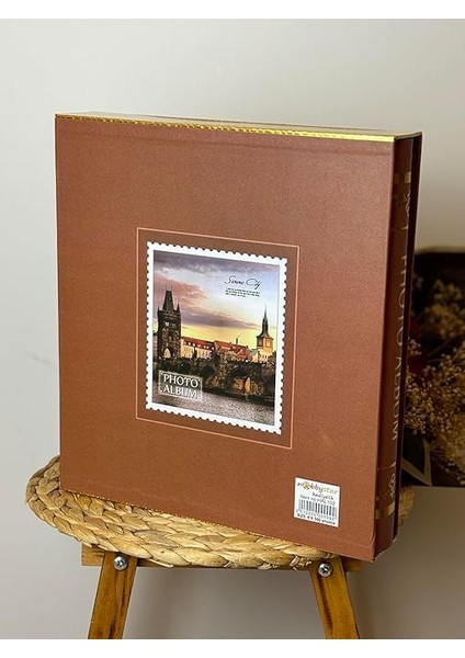 RS22 Lüx Desenli Kutulu Fotoğraf Albümü 10X15 cm 500'LÜK Yatay Dikey Modeli Ahşap Çerçeve indirimleri