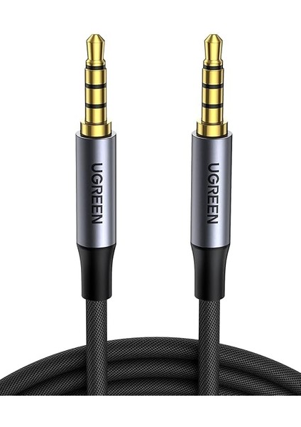 3.5mm Hi-Fi Erkek To Erkek Trrs Aux Ses ve Mikrofon Kablosu 2 Metre