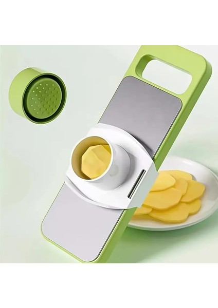 Lua Paslanmaz Çelik, Çok Fonksiyonlu Rende, Sebze Doğrayıcı ve Meyve Dilimleyici, Patates Rendesi, Soyucu ve Rendesi, Temel Mutfak Aleti,