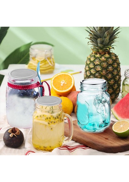 150 Pc Genişliğinde Ağız 86 mm Kavanoz Konserve Kapakları Yeniden Kullanılabilir Sızıntı Geçirmez Bölünmüş Tip Gümüş Kapaklar Silikon Contalar Halka Halkalar (Yurt Dışından) indirimleri