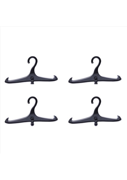 4x Scuba Dalış Askı Hızlı Kurutma Drenaj Şnorkel Sörf Eldivenleri Aksesuarlar Kuru Raf Siyah (Yurt Dışından)