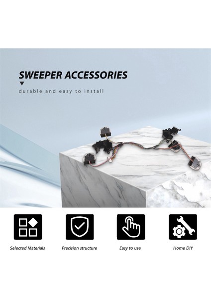 Temizlik Robotu Montaj Aksesuarları Parçaları 500 600 700 800 Serisi Için Tümü Için Eşik Sensörleri Tampon Sensörü (Yurt Dışından) fiyatları