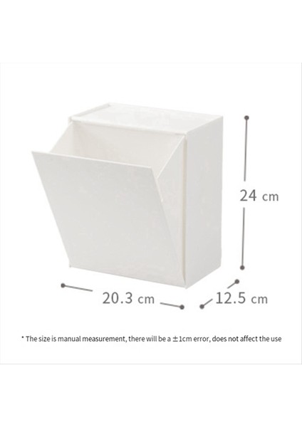 2pcs Kare Duvar Hung Depolama Kutusu Banyo Yarı Fillu Kağıt Havlu Çöp Çantası Çok Fonksiyonlu Raf (Yurt Dışından) modelleri