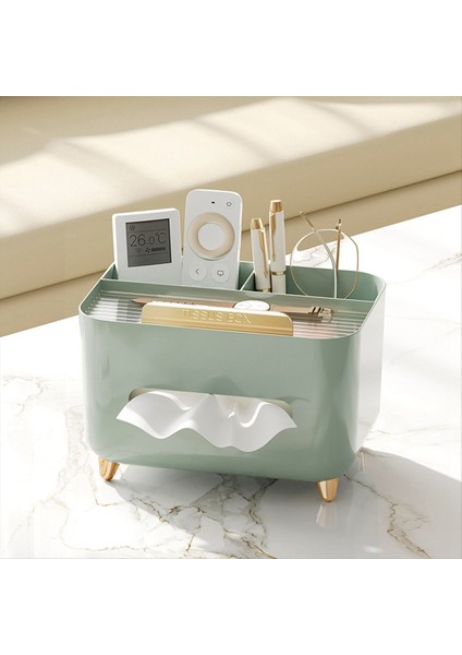 Doku Saklama Kutusu Çok Işlevli Doku Kutusu Tutucu Modern Doku Dağıtıcı Doku Örtüsü Komodin Organizatörü A (Yurt Dışından) modelleri