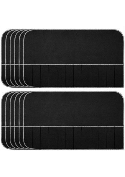 Gümüş Depolama Çantaları Gümüş Depolama Bezi Keçe Takımı Organizatörü Karın Anti Gümüş Koruyucu Çantalar 12 Pcs (Yurt Dışından)