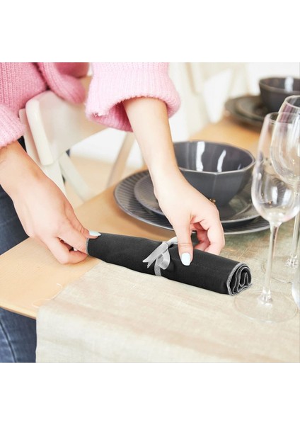 Gümüş Depolama Çantaları Gümüş Depolama Bezi Keçe Takımı Organizatörü Karın Anti Gümüş Koruyucu Çantalar 12 Pcs (Yurt Dışından) fiyatları