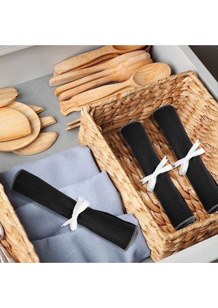 Gümüş Depolama Çantaları Gümüş Depolama Bezi Keçe Takımı Organizatörü Karın Anti Gümüş Koruyucu Çantalar 12 Pcs (Yurt Dışından) modelleri