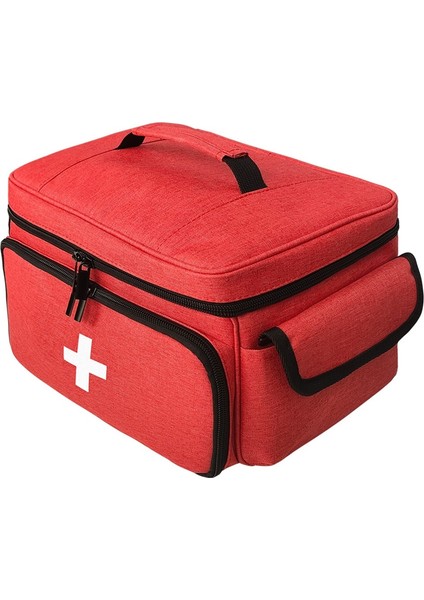 Medicine Depolama Çantası Boş Kilitlenebilir Hap Şişe Organizatör Portatif Fermuarlı Torbalar ile Ev Seyahati Için Ilaç Kutusu B (Yurt Dışından)