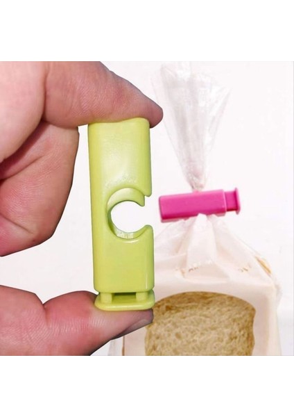 Gıda Sızdırmazlık Klipsi Ekmek Depolama Çanta Klipsi Absolü Çanta Bahar Klipsi Yeniden Kullanılabilir Mutfak Sızdırmazlığı Klipsi (Yurt Dışından) modelleri