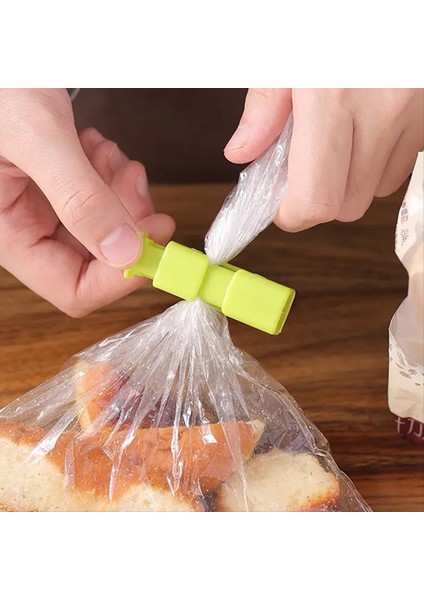 Gıda Sızdırmazlık Klipsi Ekmek Depolama Çanta Klipsi Absolü Çanta Bahar Klipsi Yeniden Kullanılabilir Mutfak Sızdırmazlığı Klipsi (Yurt Dışından) fırsatları