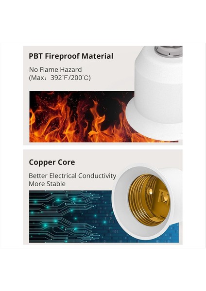 25 Paket E12 Ila E26 Adaptör E12 Işık Soketi Orta Taban E26 E27 Dönüştürücü Işık Soket Adaptörü Avize Soketi (Yurt Dışından) fiyatları