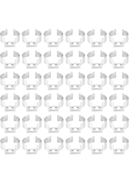 120PCS T8 LED Ampul U Klips Tutucu Floresan Tüp Lamba Braketi (Yurt Dışından)